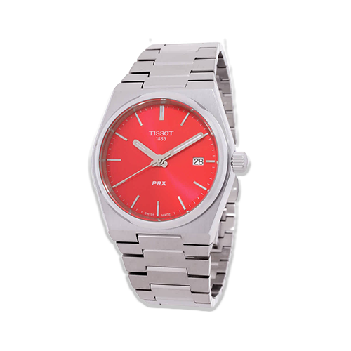 Tissot PRX Uomo T137.410.11.421.00 PRX 40mm Red Dial Quarzo